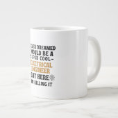 Elektrischer HARDWARE Jumbo-Tasse (Vorderseite Rechts)