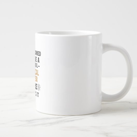 Elektrischer HARDWARE Jumbo-Tasse (Rechts)