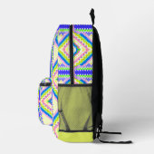 Elektrischer Himmelweber Bedruckter Rucksack (Rechts)