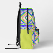 Elektrischer Himmelweber Bedruckter Rucksack (Links)
