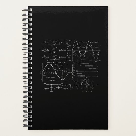 Elektrischer Ingenieur Elektro-einzigartiges Gesch Planer (Vorderseite)
