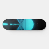 Elektrischer Kreuzfahrt Synthwave  Skateboard (Horizontal)