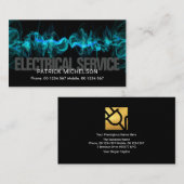 Elektrischer Lichtstrahl Visitenkarte (Vorne/Hinten)