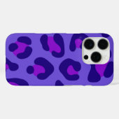 "Elektrischer Lila Leopard" Case-Mate iPhone Hülle (Rückseite (Horizontal))