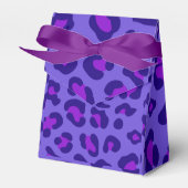 "Elektrischer Lila Leopard" Geschenkschachtel (Vorderseite)