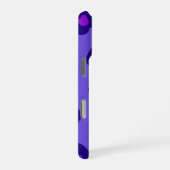 "Elektrischer Lila Leopard" iPhone Hülle (Rechte Seite)