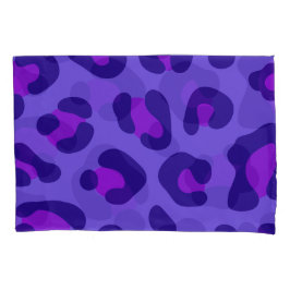 "Elektrischer Lila Leopard" Kissenbezug