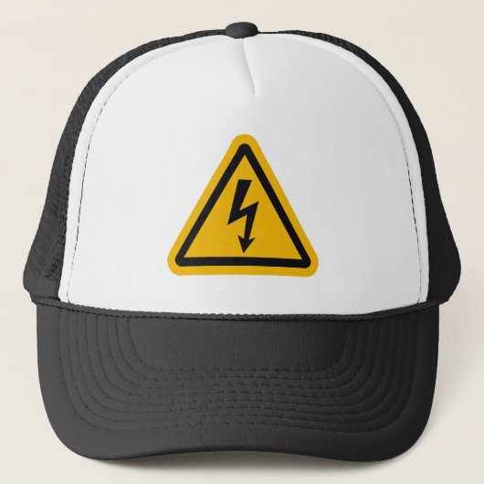 Elektrischer Logo-Hut Truckerkappe (Vorderseite)