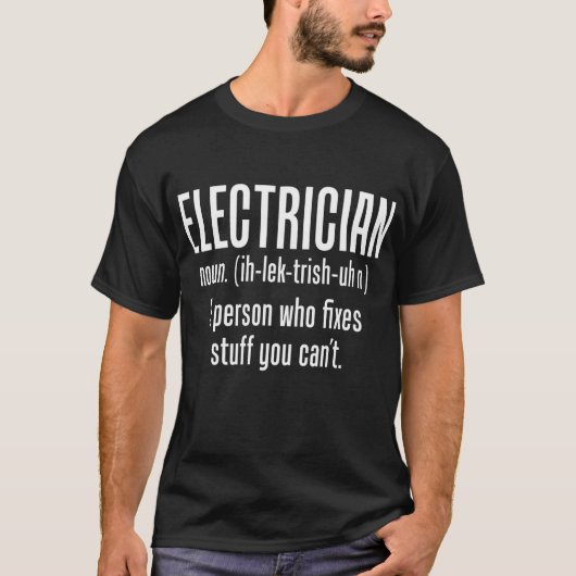 Elektrischer Mensch, der Fehler behoben, kann man  T-Shirt (Vorderseite)