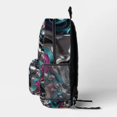 Elektrischer Mirage Bedruckter Rucksack (Rechts)
