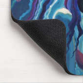 Elektrischer Mond - Mäusematte - Mousepad (Ecke)