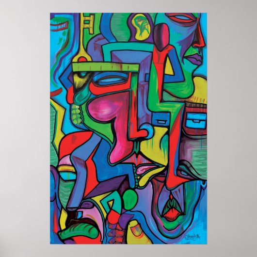 Elektrischer Nektar Poster (Vorne)