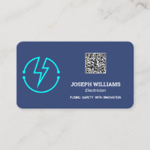 Elektrischer Personalisierter QR