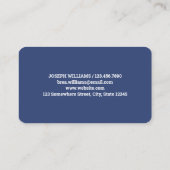 Elektrischer Personalisierter QR Visitenkarte (Rückseite)