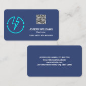 Elektrischer Personalisierter QR Visitenkarte (Vorne/Hinten)