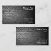 elektrischer Pool 010 Visitenkarte (Vorne/Hinten)