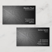 elektrischer Pool 06 Visitenkarte (Vorne/Hinten)