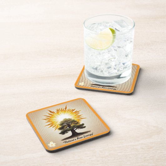 "Elektrischer Power" Getränkeuntersetzer (Rechte Seite)