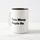 Elektrischer Power Lineman Tasse (Anpassen) (Vorderseite Links)