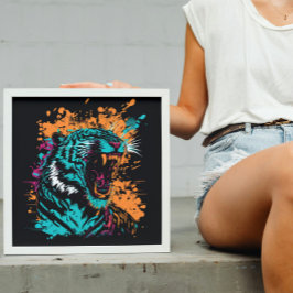 Elektrischer Raubfisch; Roaring Tiger Poster