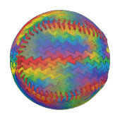 Elektrischer Regenbogen Baseball (Vorderseite Links)