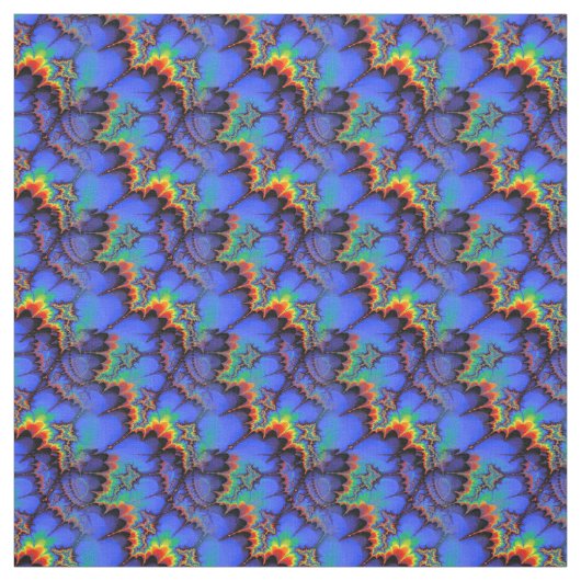 Elektrischer Regenbogen bewegt Stoff (Muster)