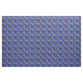 Elektrischer Regenbogen bewegt Stoff (Fat Quarter (45,7 x 55,9 cm))