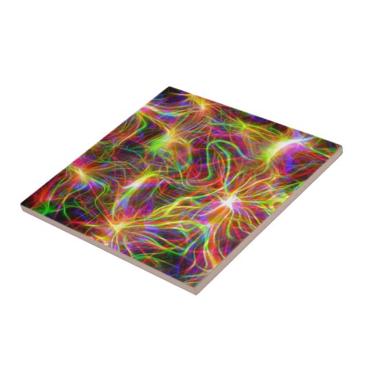 Elektrischer Regenbogen Fliese (Seite)