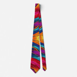 Elektrischer Regenbogen Neck Tie Krawatte
