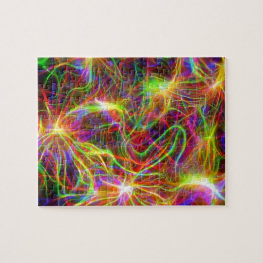 Elektrischer Regenbogen Puzzle (Horizontal)