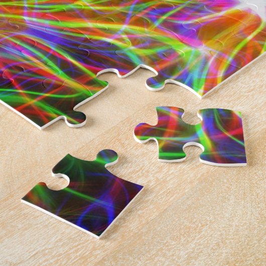 Elektrischer Regenbogen Puzzle (Seite)