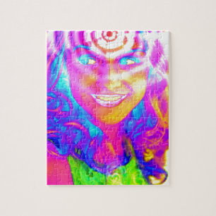 Elektrischer Regenbogen Puzzle