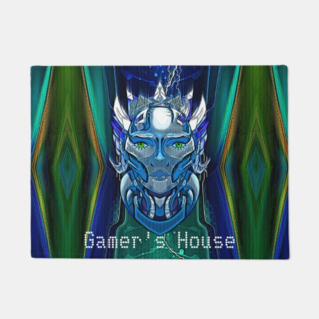 Elektrischer Roboter Fußmatte (Vorderseite)