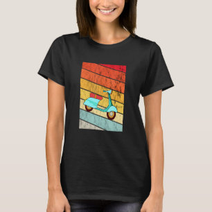 Elektrischer Roller Vintag Retro Sunset Electric M T-Shirt