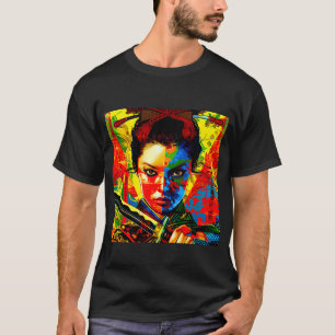 Elektrischer Samurai - Design 1 T-Shirt