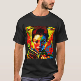 Elektrischer Samurai - Design 1 T-Shirt