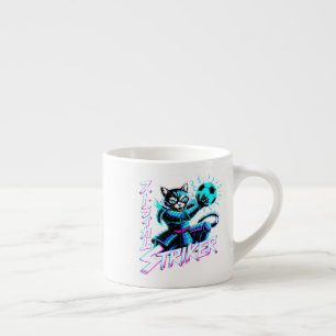 Elektrischer Samurai-Katzenbecher - Perfekt für An Espressotasse