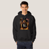 Elektrischer Schädel Hoodie (Vorne ganz)