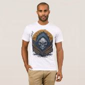 Elektrischer Schädel T-Shirt (Vorne ganz)