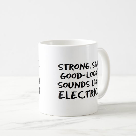 Elektrischer Schall Kaffeetasse (VorderseiteRechts)
