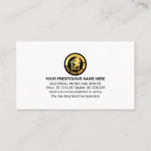 Elektrischer Schaltrahmen Visitenkarte (Rückseite)