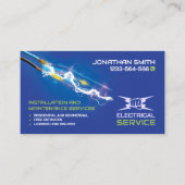 Elektrischer Service, Elektriker Visitenkarte (Vorderseite)