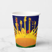 ELEKTRISCHER SONNENVERKEHR! PAPPBECHER (Vorderseite)