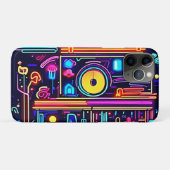 Elektrischer Stadtpuls Case-Mate iPhone Hülle (Rückseite (Horizontal))