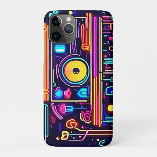 Elektrischer Stadtpuls Case-Mate iPhone Hülle (Rückseite)