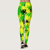 Elektrischer Sternenburst Leggings (Rückseite)