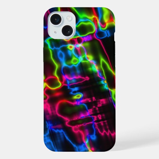 Elektrischer Strom iPhone 15 Plus Fall. Hülle (Rückseite)