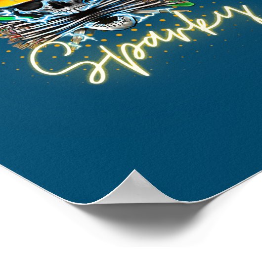 Elektrischer Strom Poster (Ecke)