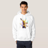 Elektrischer Stromstoß Pikachu - Hyper-Realistisch Hoodie (Vorne ganz)
