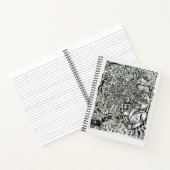 elektrischer Stuhl oder ein Schock für das System Notizblock (Innenseite)